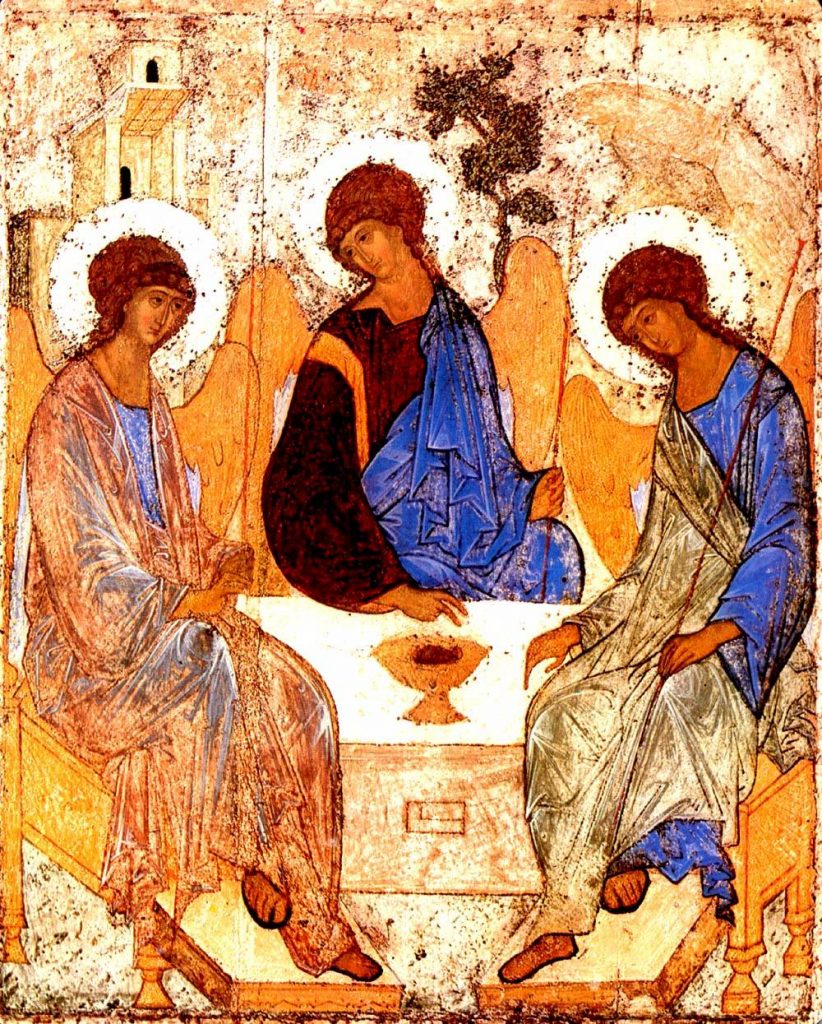 André Roublev, Icone de la Sainte Trinité, XVe s.